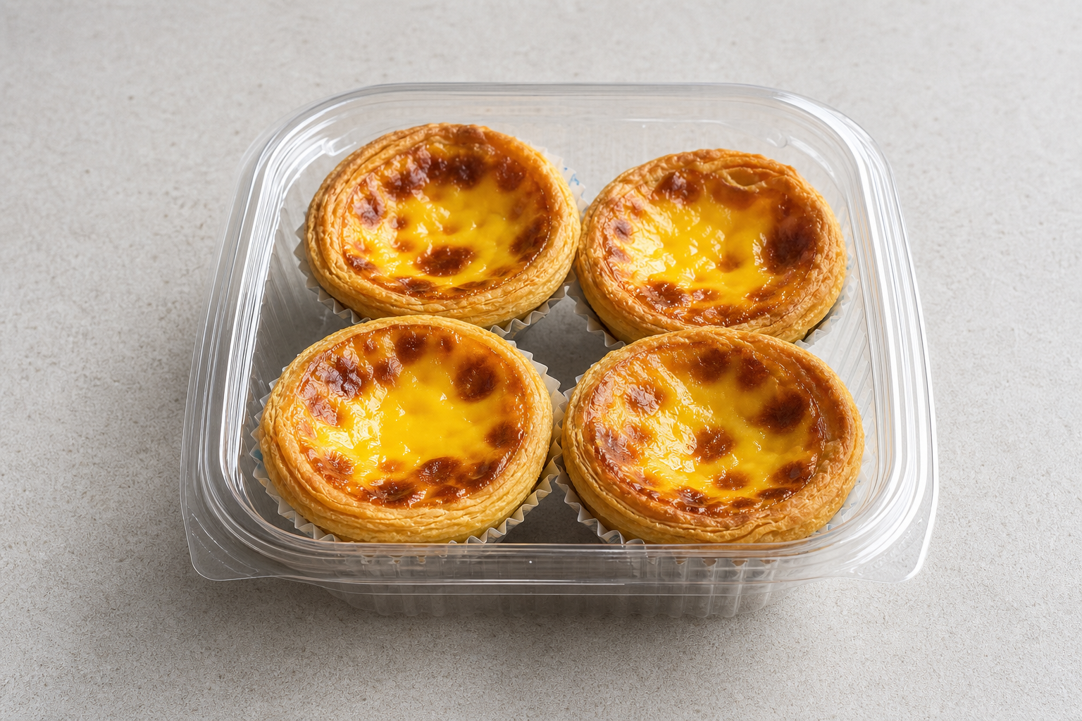 Photorealistic Egg tart P07 food image by VDAMO