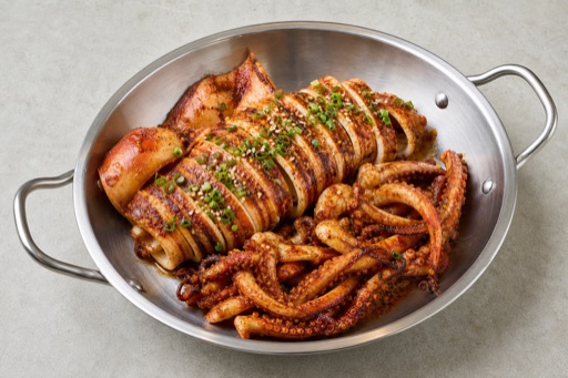 Photorealistic grilled squid P05 food image by VDAMO