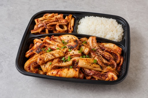 Photorealistic grilled squid P08 food image by VDAMO