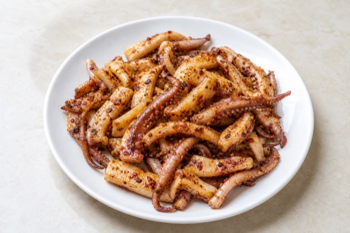 Photorealistic grilled squid P09 food image by VDAMO
