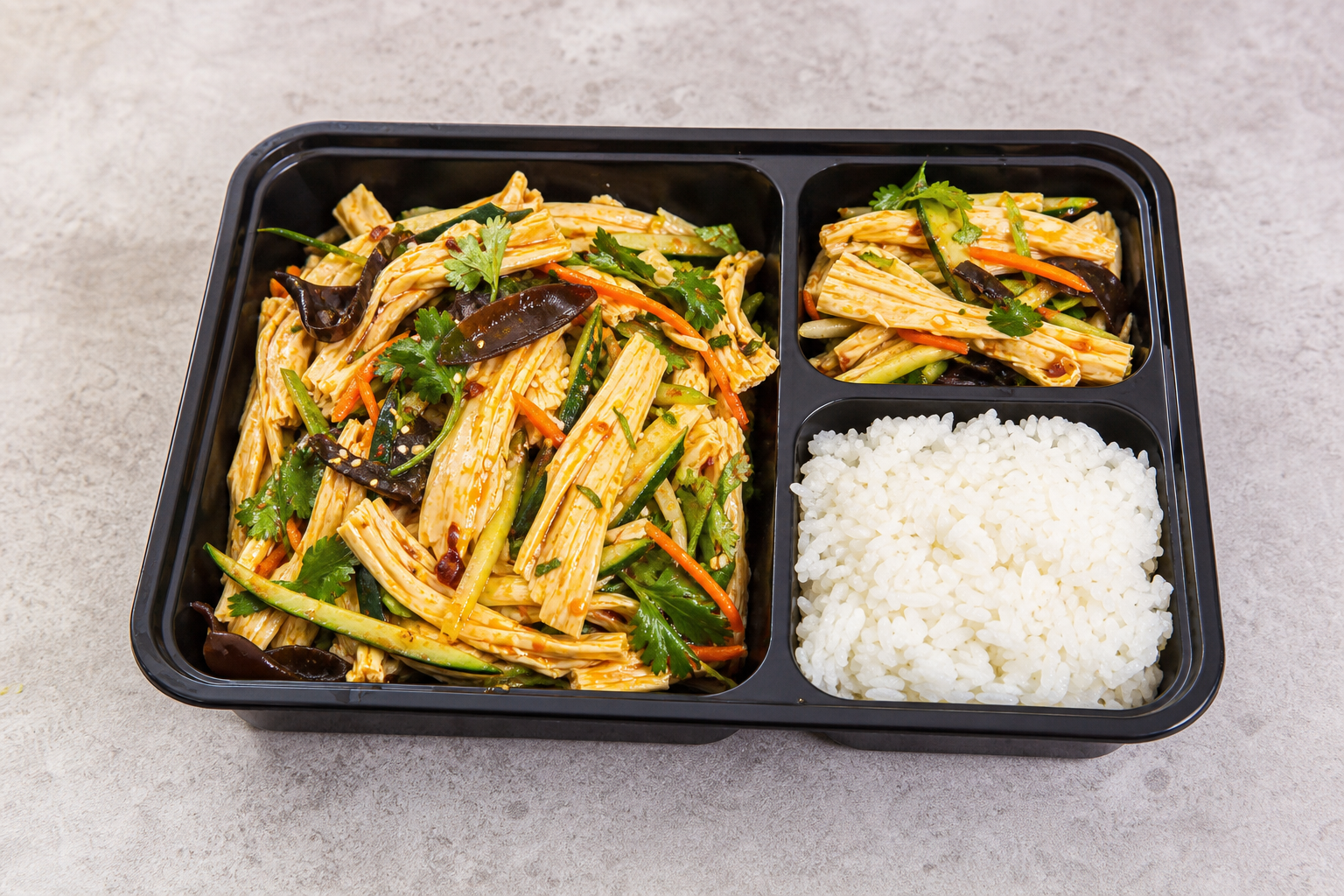 Photorealistic Bean curd stick salad P08 food image by VDAMO