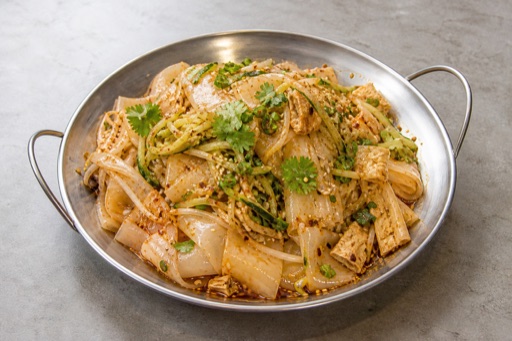 Signature Northwest Chinese cold liangpi noodles — China dish