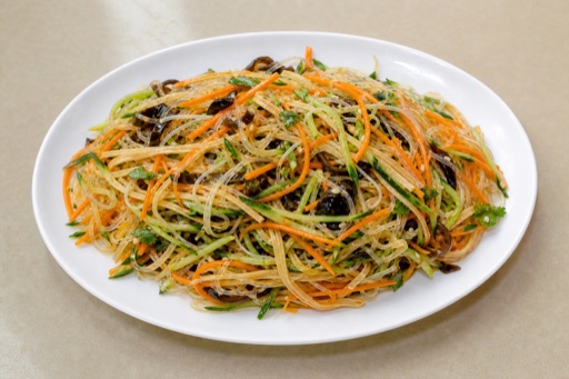 Photorealistic Shredded vegetable salad P03 food image by VDAMO