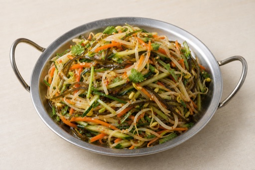 Photorealistic Shredded vegetable salad P05 food image by VDAMO