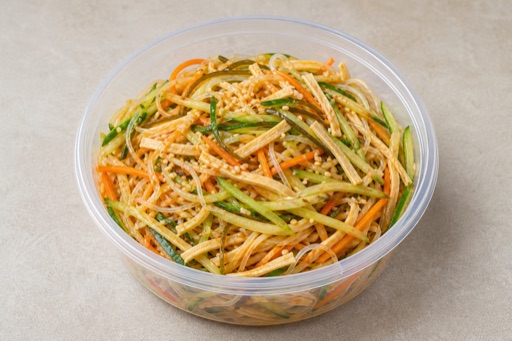 Photorealistic Shredded vegetable salad P07 food image by VDAMO