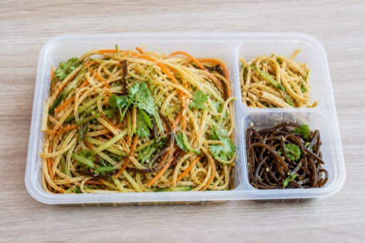 Photorealistic Shredded vegetable salad P08 food image by VDAMO