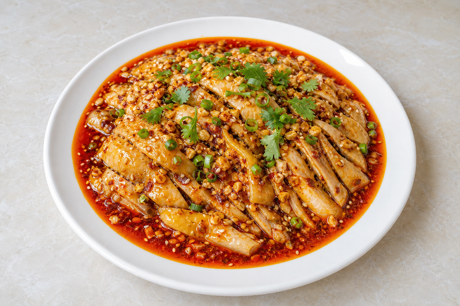 Sichuan chicken in chili sauce P01 — China dish
