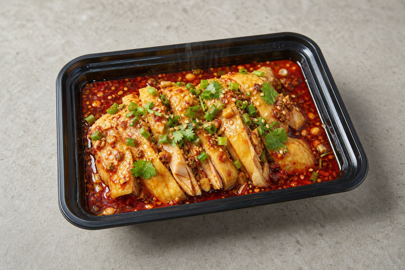Sichuan chicken in chili sauce P06 — China dish