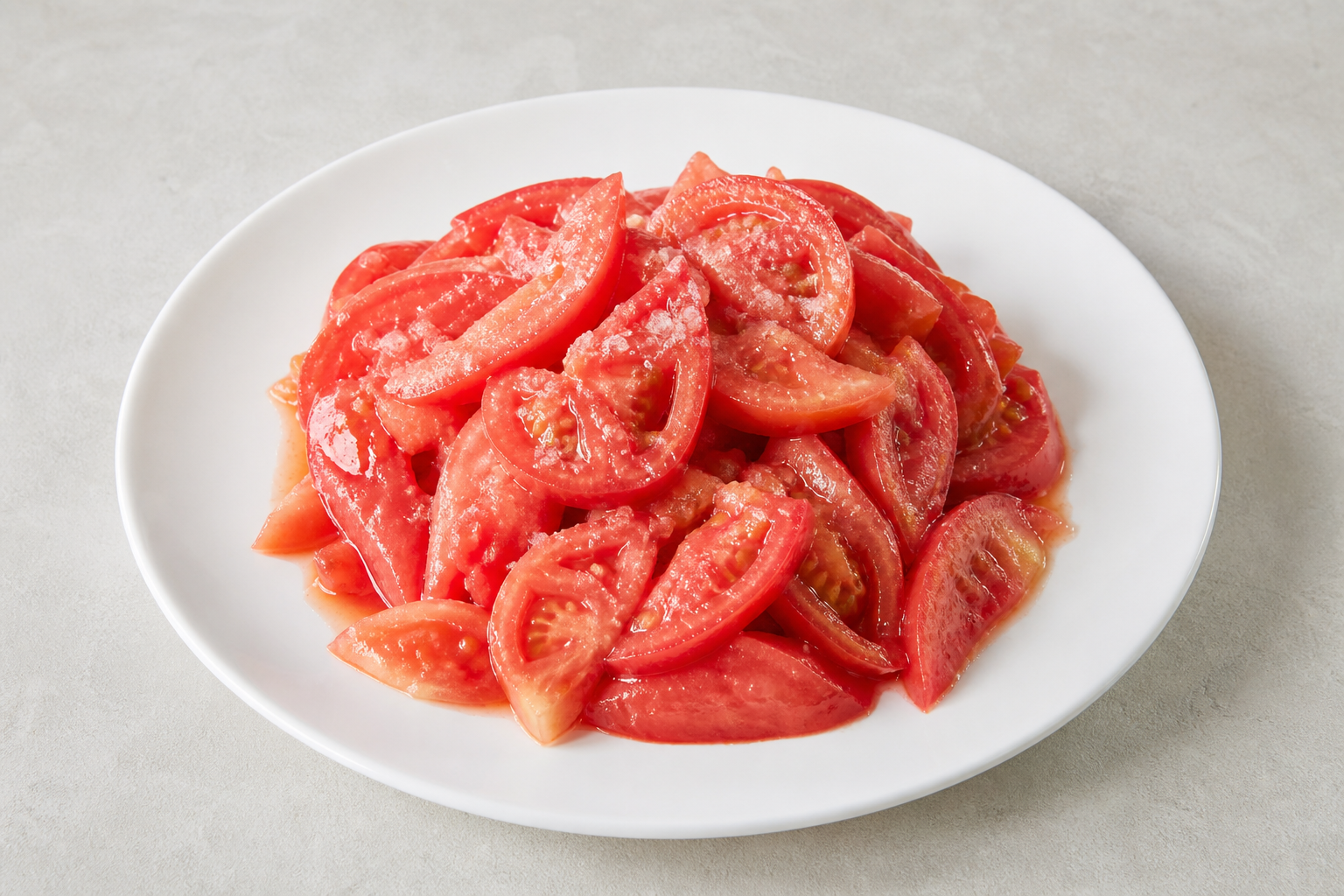 Photorealistic Tomato salad P01 food image by VDAMO