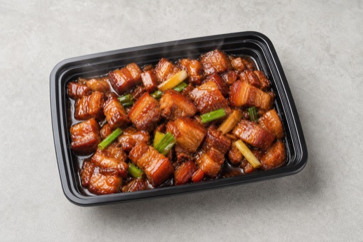 Photorealistic Braised pork belly P06 food image by VDAMO