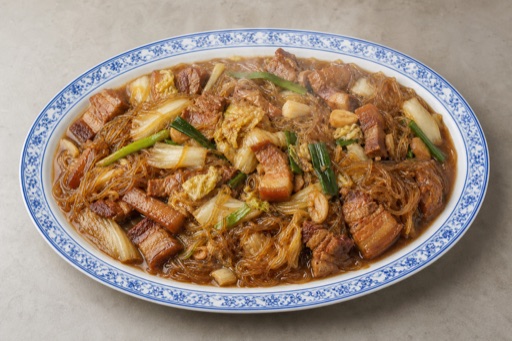 Photorealistic Braised pork with vermicelli P03 food image by VDAMO