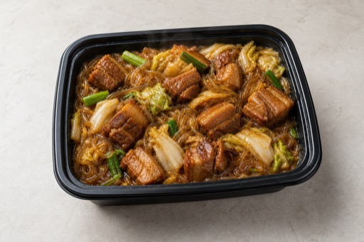 Photorealistic Braised pork with vermicelli P06 food image by VDAMO