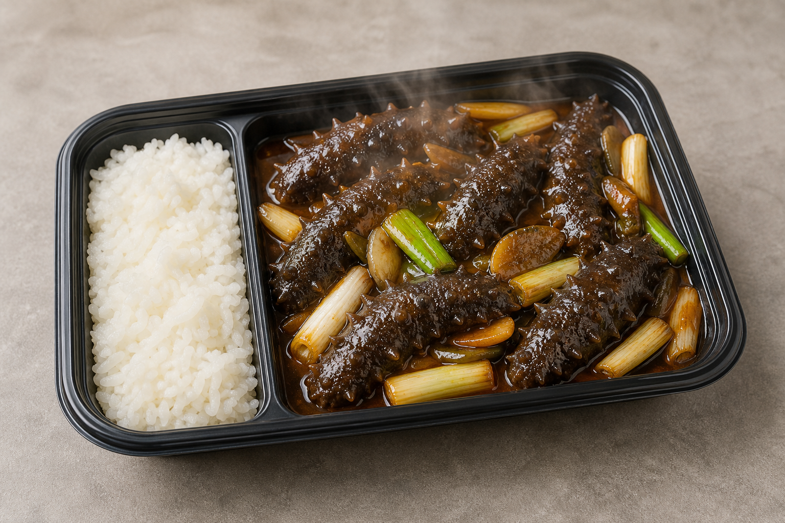 Braised sea cucumber with scallion P08 — China dish