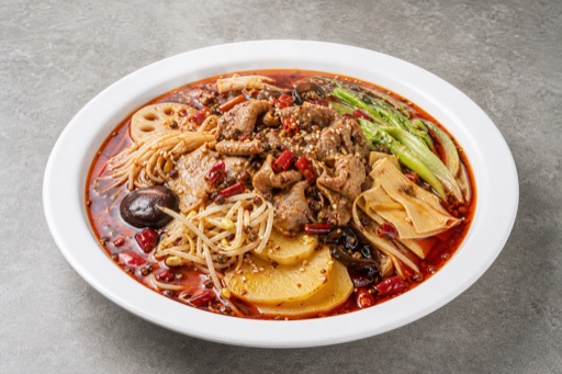 Chengdu maocai spicy bowl food image by VDAMO