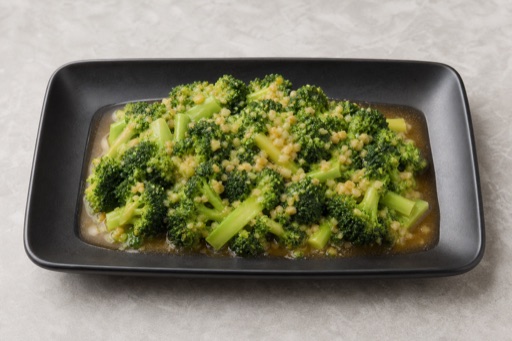 Photorealistic Garlic broccoli P02 food image by VDAMO