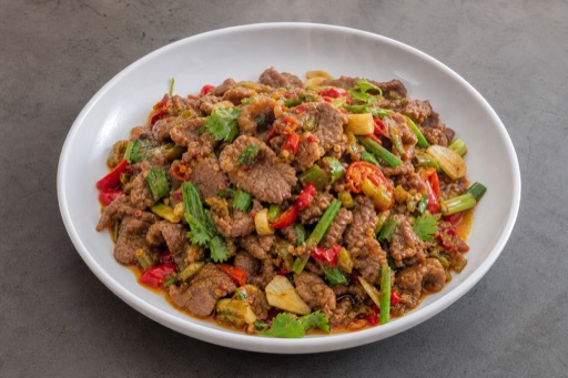 Guizhou Miao style beef P04 — Cina piatto