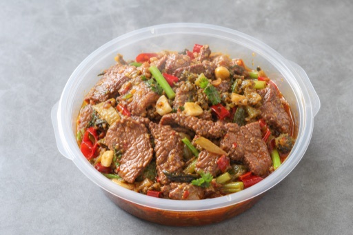 Guizhou Miao style beef P07 — Cina piatto