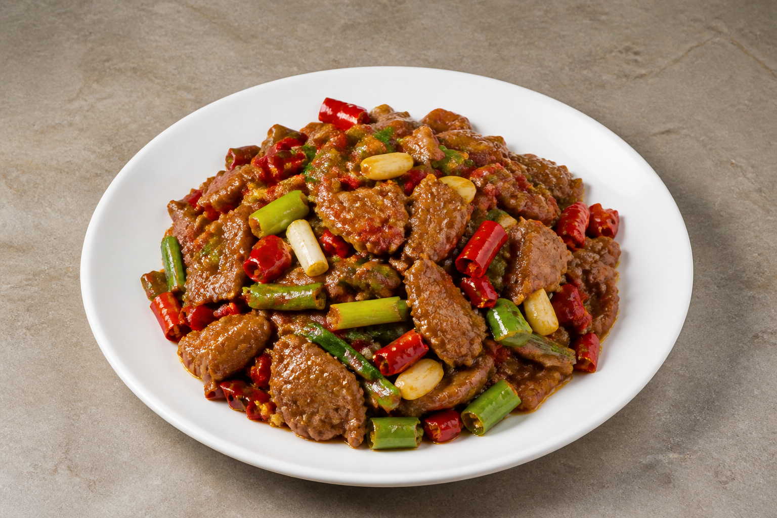 Guizhou Miao style beef P01 — Cina piatto