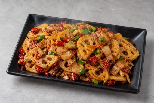 Hunan farmhouse lotus root P02 — China dish