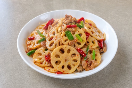 Hunan farmhouse lotus root P04 — China dish
