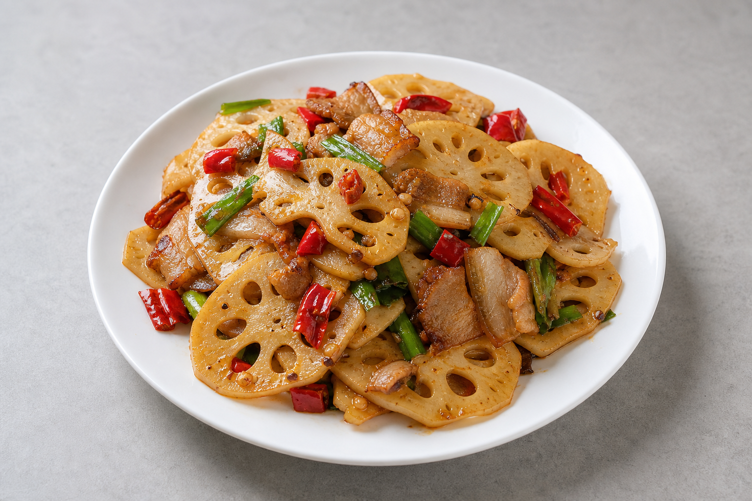Hunan farmhouse lotus root P09 — China dish