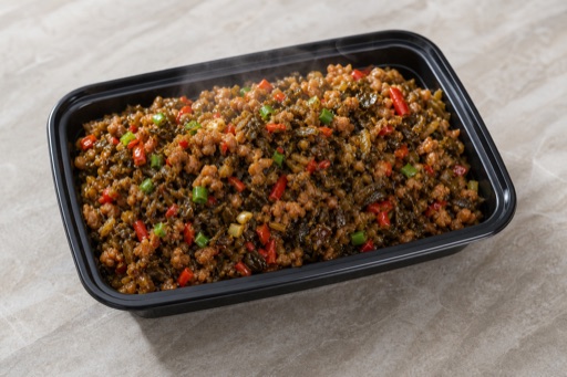 Hunan spicy preserved vegetable P06 — China dish