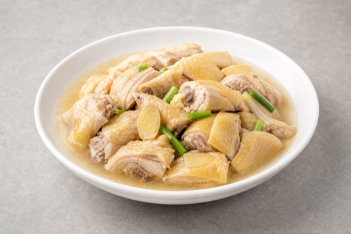 Photorealistic Jiangzhe steamed chicken chunks P01 food image by VDAMO