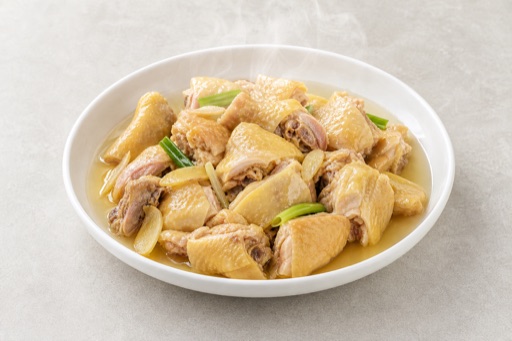Photorealistic Jiangzhe steamed chicken chunks P02 food image by VDAMO