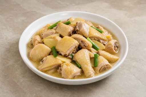 Photorealistic Jiangzhe steamed chicken chunks P04 food image by VDAMO