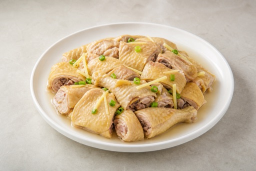 Photorealistic Jiangzhe steamed chicken chunks P07 food image by VDAMO