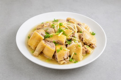 Photorealistic Jiangzhe steamed chicken chunks P08 food image by VDAMO