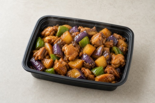 Northeast Chinese di san xian style chicken P06 — China dish