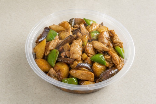 Northeast Chinese di san xian style chicken P07 — China dish