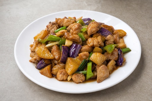 Northeast Chinese di san xian style chicken P09 — China dish