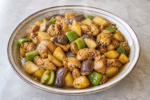 Northeast Chinese di san xian style chicken P10 — China dish