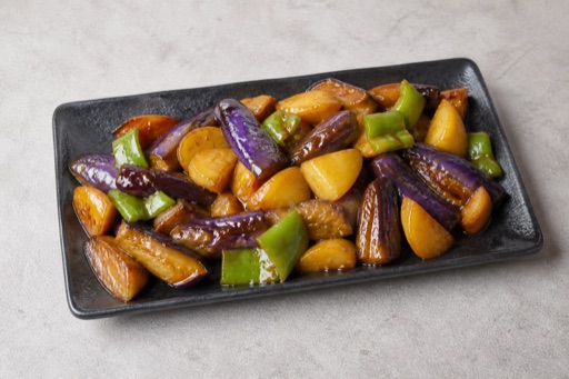 Northeast Chinese di san xian style eggplant P02 — China dish