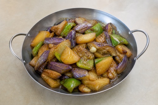 Northeast Chinese di san xian style eggplant P05 — China dish