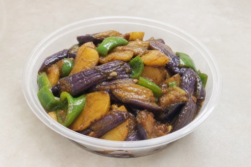 Northeast Chinese di san xian style eggplant P07 — China dish