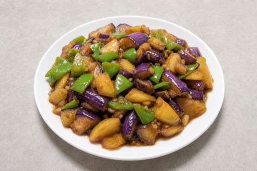 Northeast Chinese di san xian style eggplant P09 — China dish