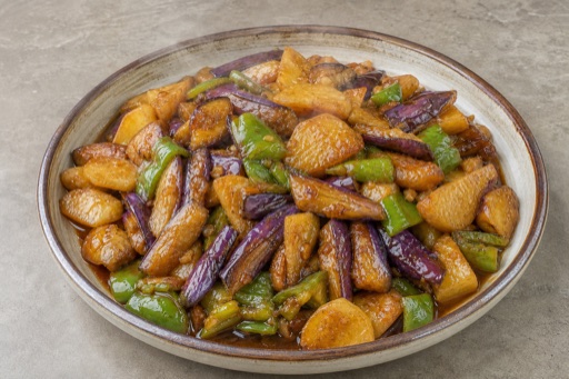 Northeast Chinese di san xian style eggplant P10 — China dish
