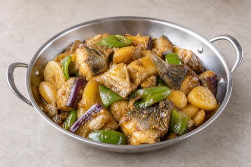Northeast Chinese di san xian style fish P05 — China dish