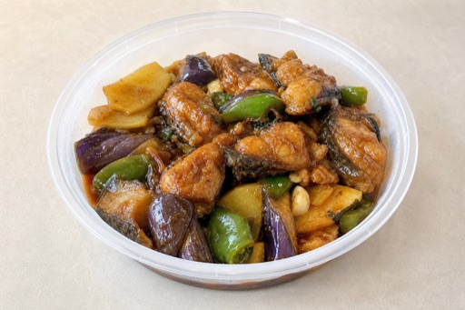 Northeast Chinese di san xian style fish P07 — China dish