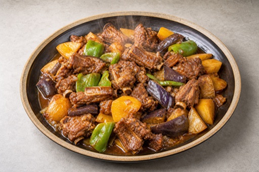 Northeast Chinese di san xian style pork ribs P10 — China dish