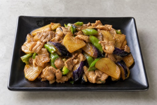Northeast Chinese di san xian style pork P02 — China dish