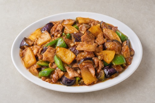 Northeast Chinese di san xian style pork P03 — China dish