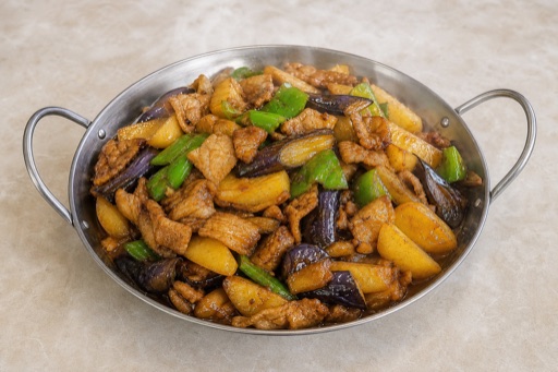 Northeast Chinese di san xian style pork P05 — China dish