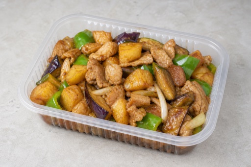 Northeast Chinese di san xian style pork P07 — China dish