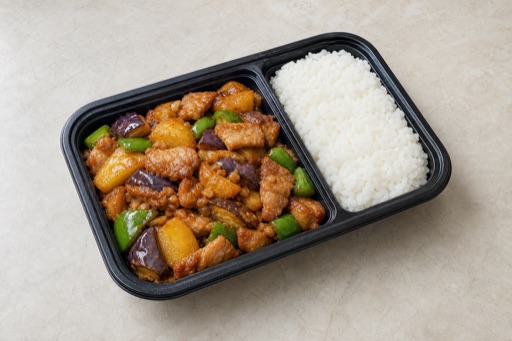 Northeast Chinese di san xian style pork P08 — China dish