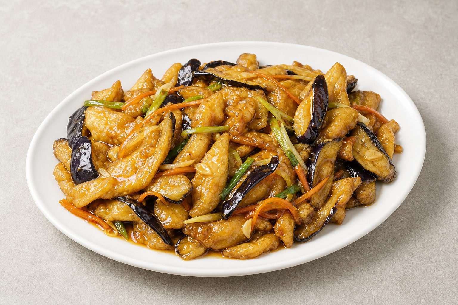 Northeast Chinese guo bao eggplant P03 — China dish