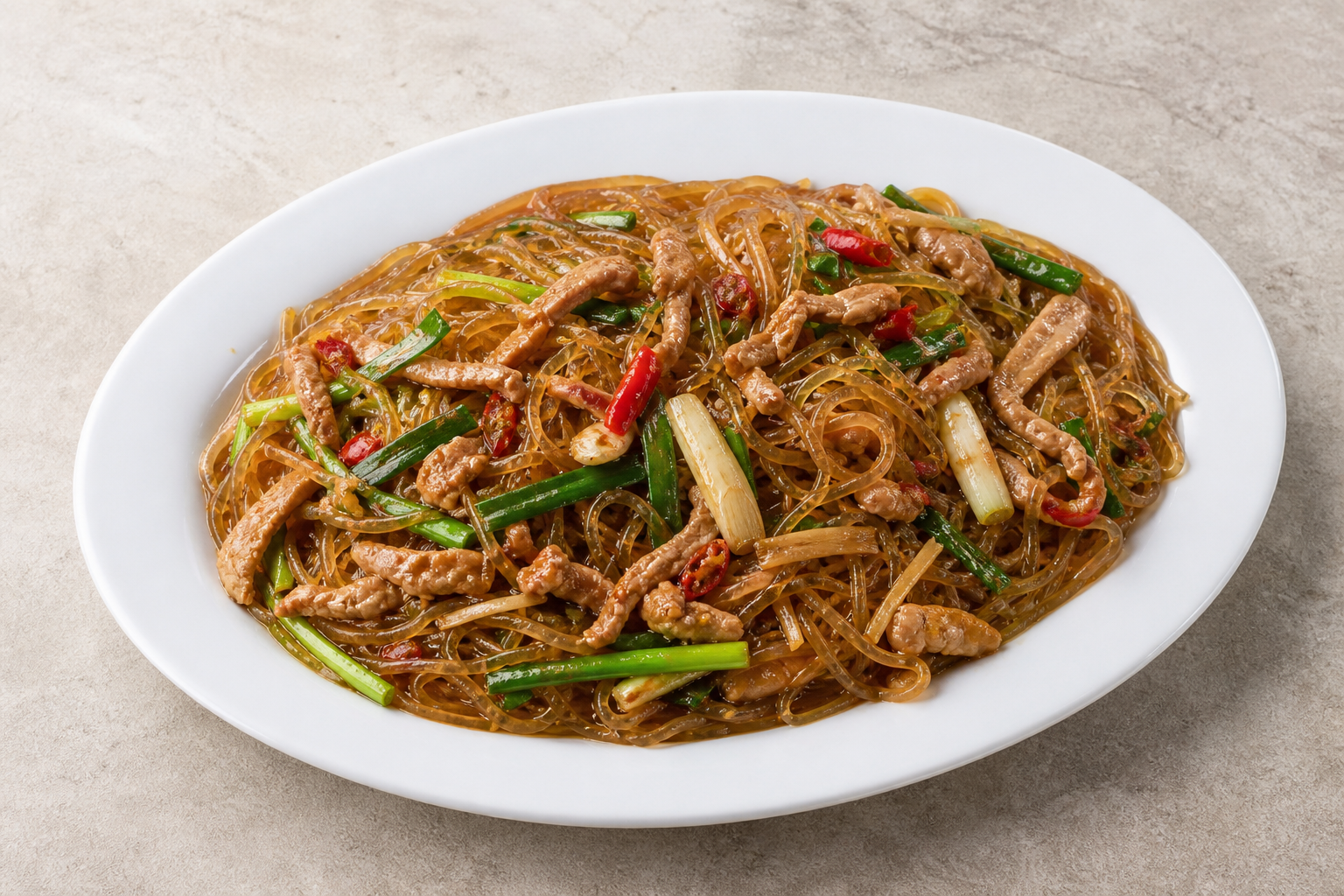 Northeast Chinese guo bao glass noodles P03 — China dish
